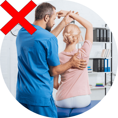 Étirements, kiné, massages